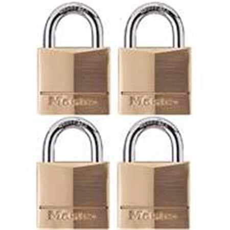 Master Lock Master Lock 140Q Solid Brass Keyed Alike Padlock 4920492